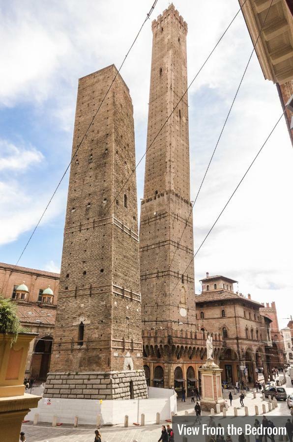 Le Torri Suite, Davanzale Vista Due Torri Bologna Eksteriør billede